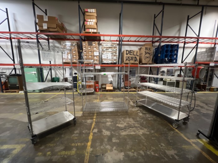 Stainless Steel Shelves for sale