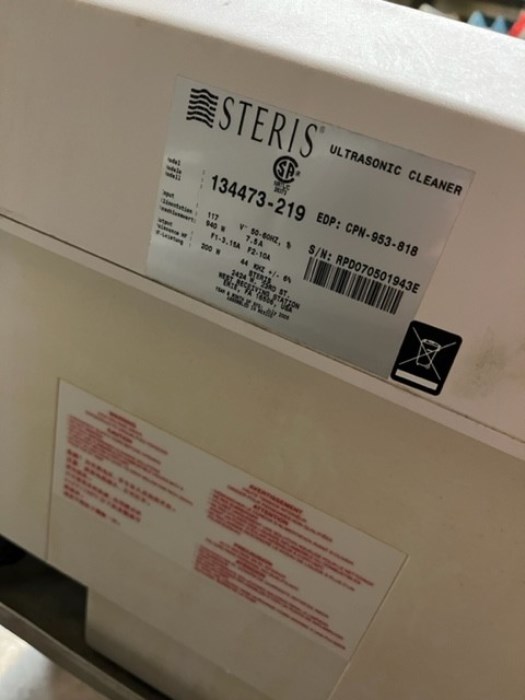 Steris Ultrasonic Cleaner for sale