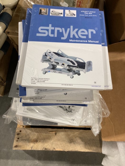 Stryker Bed Parts for sale