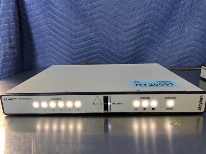 Stryker Clarity Video Enhancer for sale