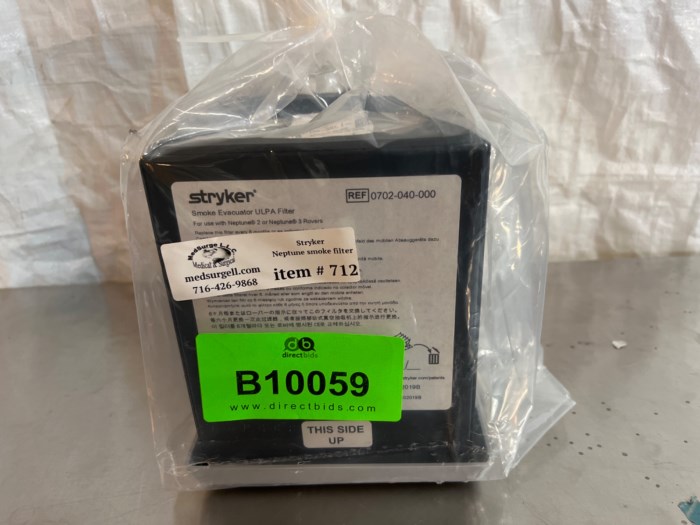 Stryker Smoke Evacuator for sale