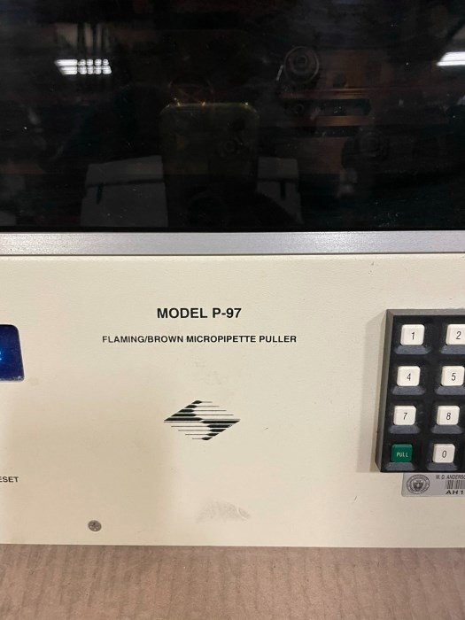 Sutter Instrument Micropipette Puller Model P97 for sale
