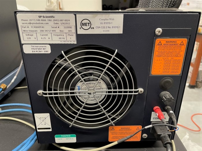 TA Instruments DSC Q20 Differential Scanning Calorimeter w/ RCS 40