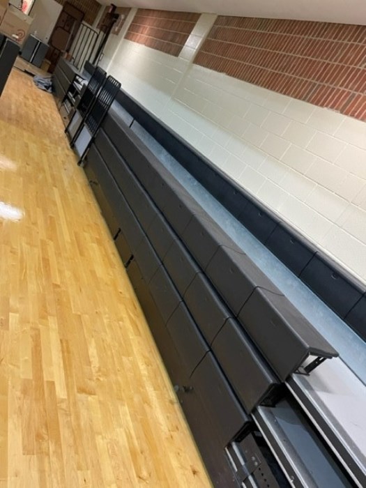 Telescoping Bleachers for sale