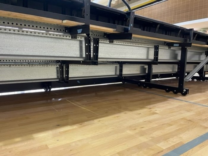 Telescoping Bleachers for sale