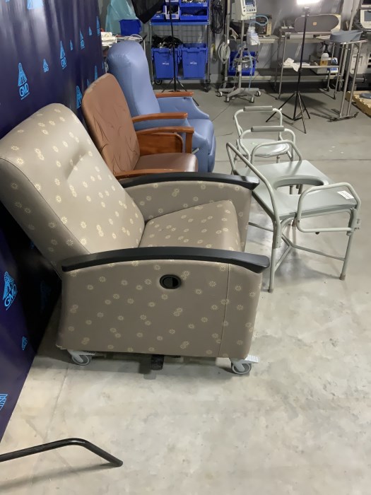 Toilet Booster Seats and Assorted Chairs/Recliners for sale