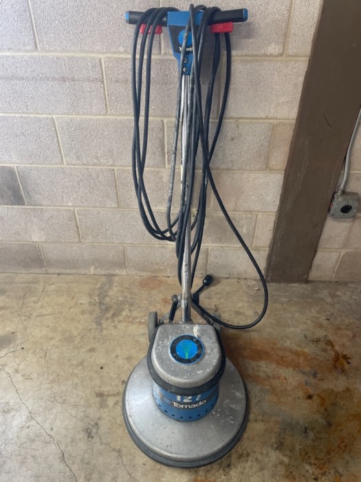 Tornado Floor Buffers (2) for sale