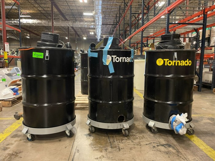 Tornado Vacuum Drum *Lot of 5* for sale
