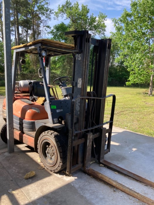 Toyota forklift truck