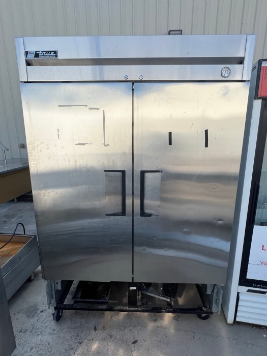 True Model T49 ReachIn Two Door Refrigerator for sale