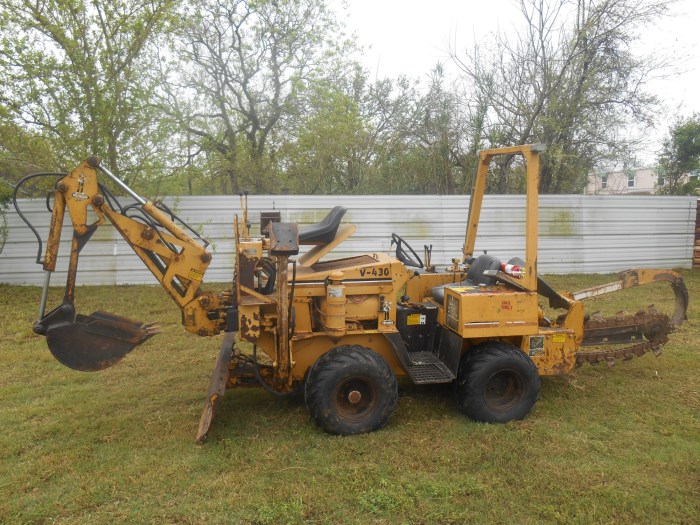 Vermeer V430 Trencher / Backhoe for sale