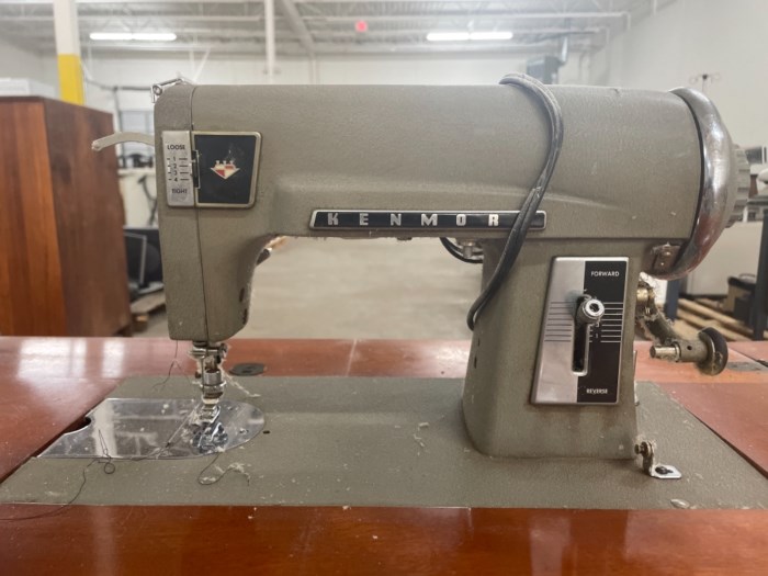Vintage Built In Kenmore Sewing Machine for sale
