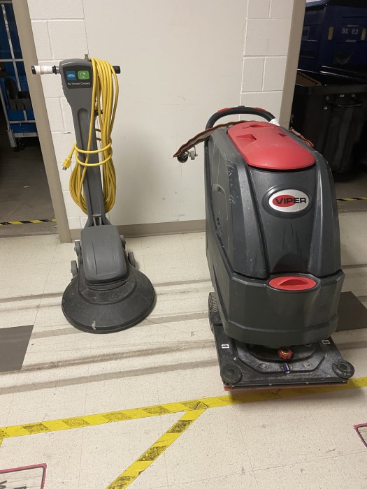 Viper Floor Scrubber & Tennant Floor Buffer for sale