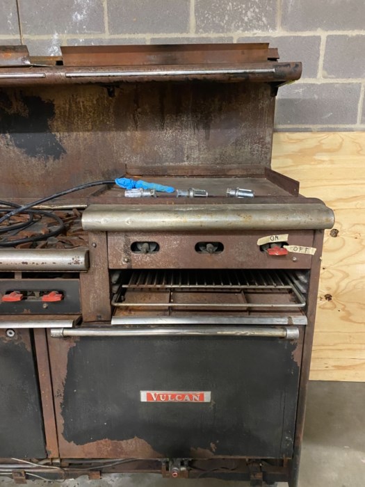 Vulcan Commercial Gas Stove Oven Combination for sale