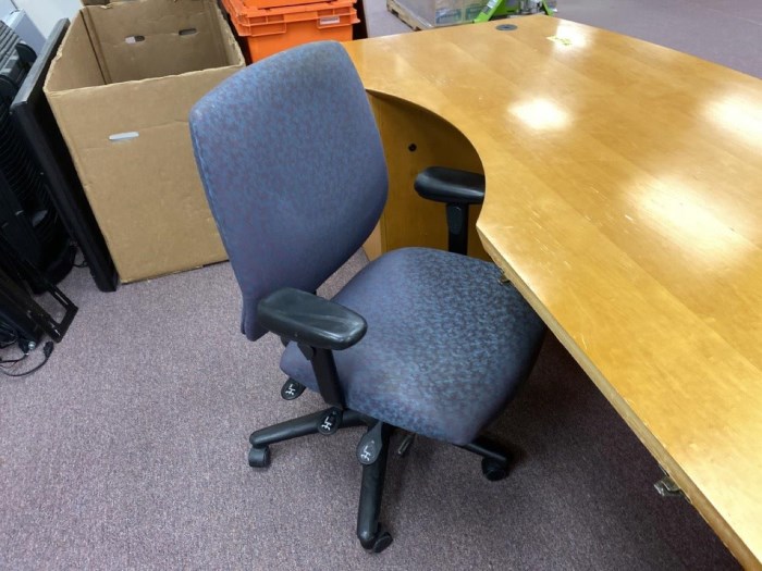 Wood Desk with Chair for sale