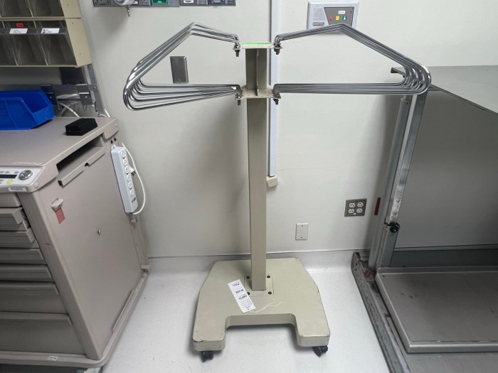 XRay Gown Rolling Rack for sale