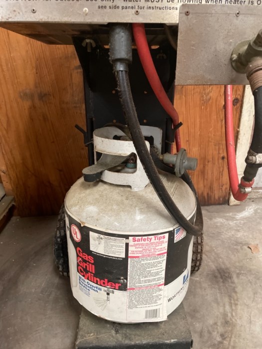 Zodi Hot Tap Pro 70 Propane Hot Shower System for sale