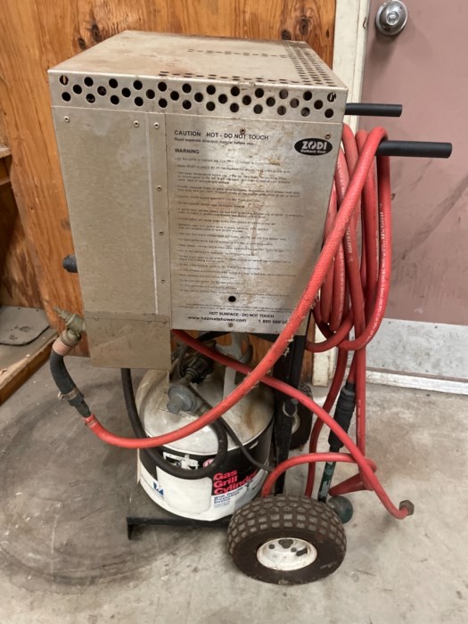 Zodi Hot Tap Pro 70 Propane Hot Shower System for sale